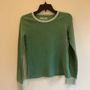 Size Small American Eagle Waffle Layering Tee